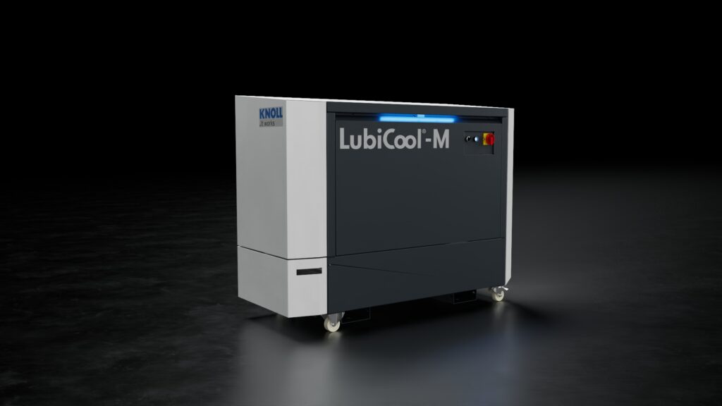 3D Produkanimation einer Kühlschmiermittel Filtration Maschine von Knoll