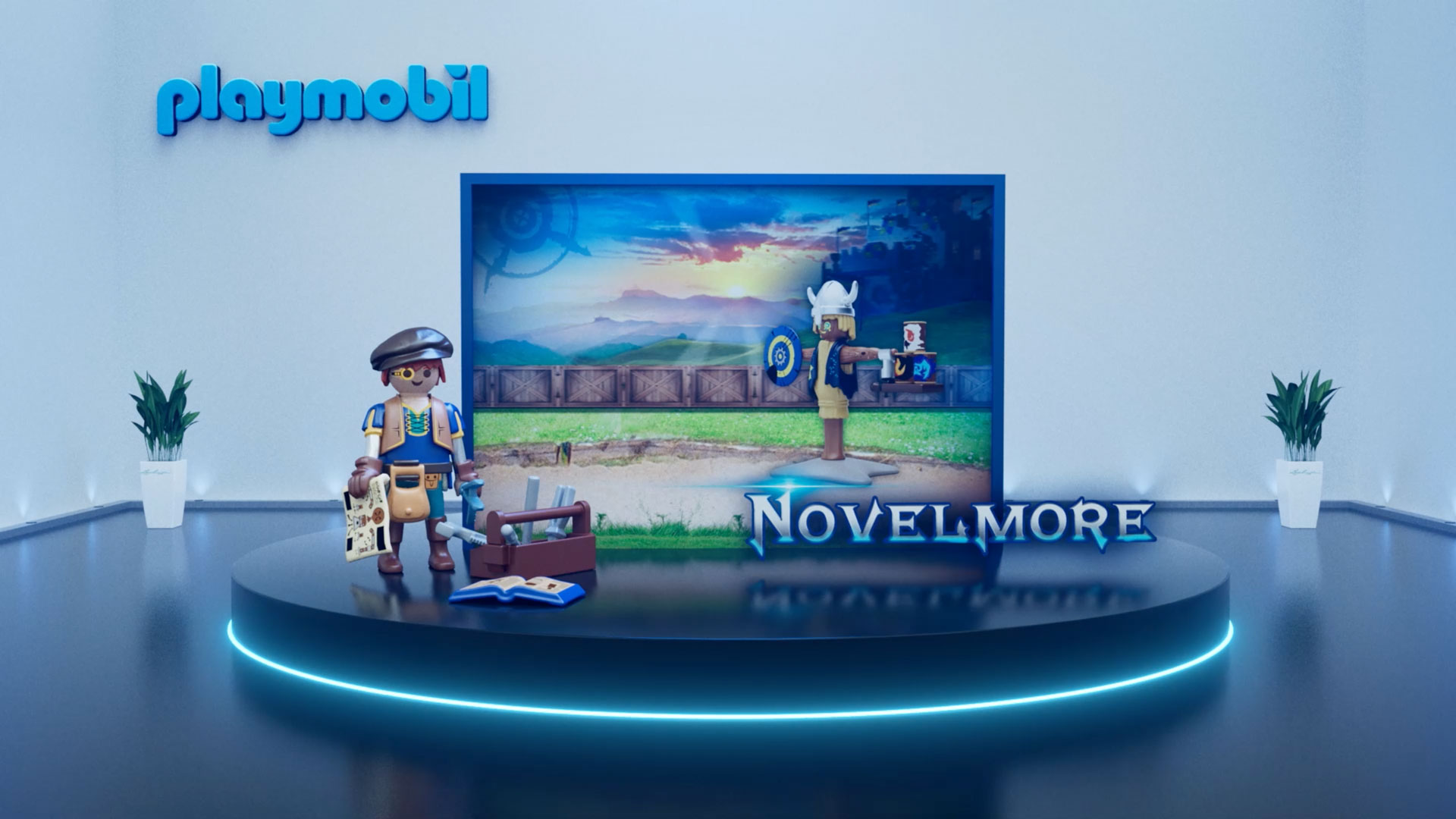 360 Grad Animation des Novelmore Sets von Playmobil