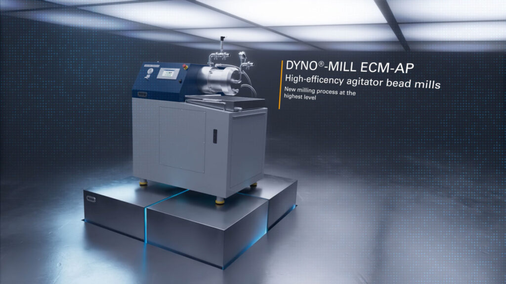 3D Animation einer Dynomill ECM-AP Maschine von WAB