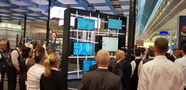 Digitale Messepräsentation von commalive für Endress+Hauser