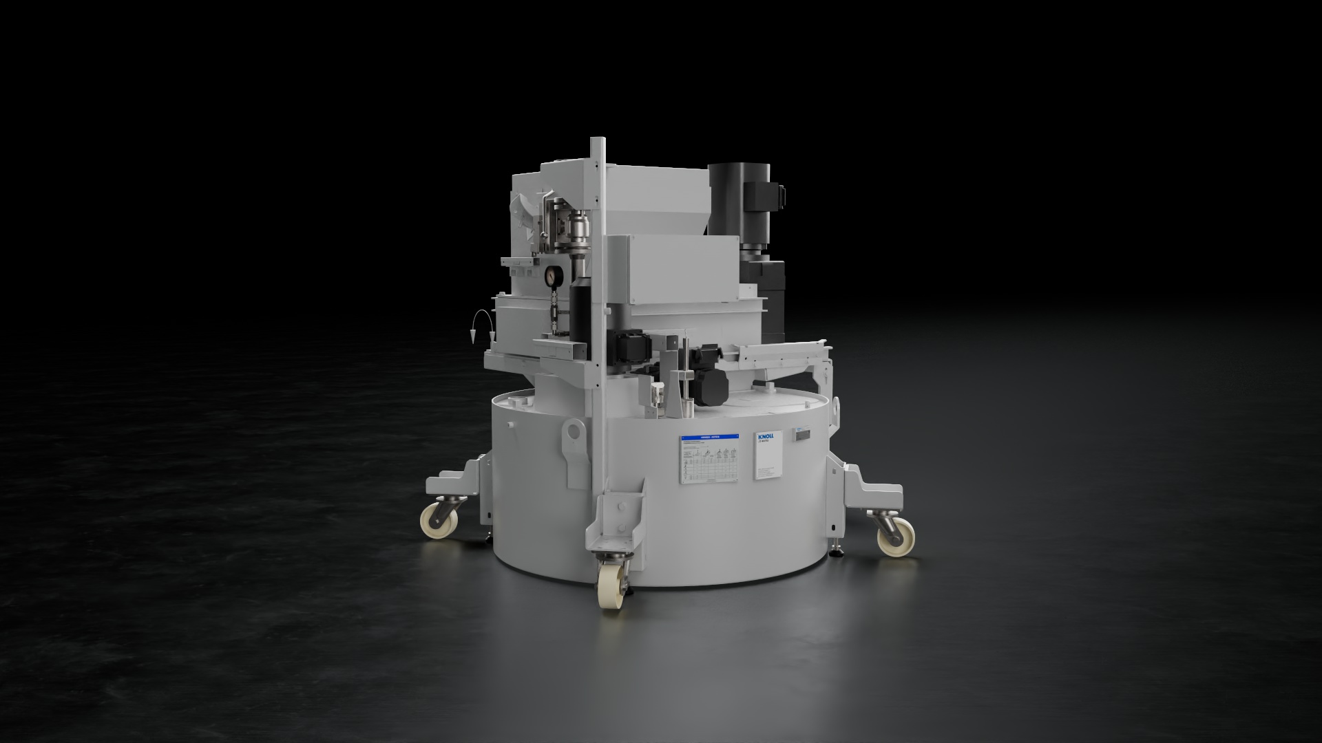 3D Produktvisualisierung einer RKR Maschine von Knoll