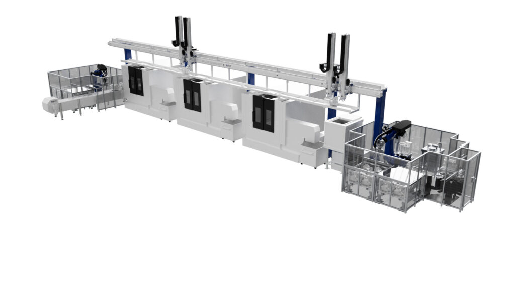 3D Rendering einer Industrieanlage von Läpple