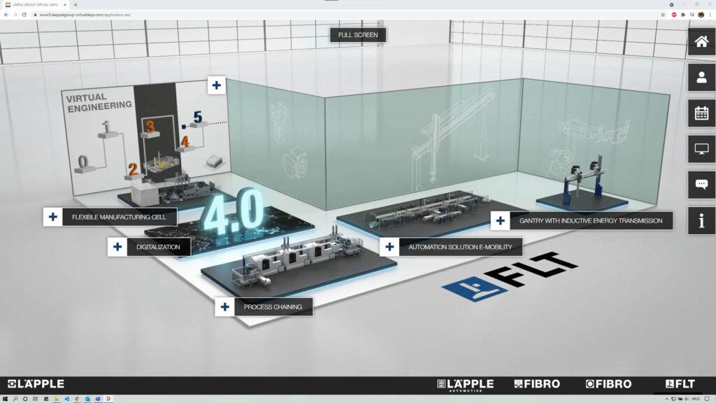 laepple virtuelle messe automotive flt messestand-commalive